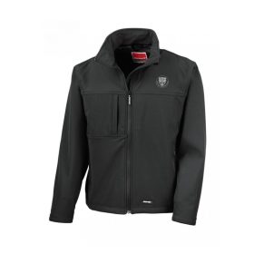   Jaguar klub softshell kabát fekete férfi fazon ezüst hímzéssel