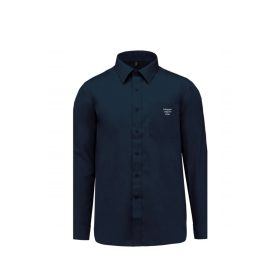   Férfi sötétkék ing ezüst Jaguar Club hímzéssel - Navy blue