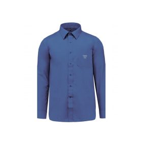   Férfi középkék ing ezüst Jaguar Club hímzéssel - Cobalt blue