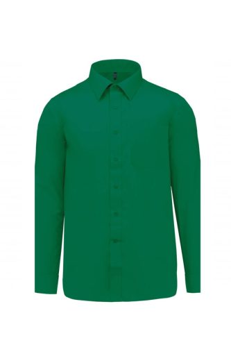 Férfi zöld ing ezüst Jaguar Club hímzéssel - Kelly green