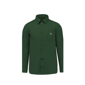   Férfi sötétzöld ing ezüst Jaguar Club hímzéssel - Forest green