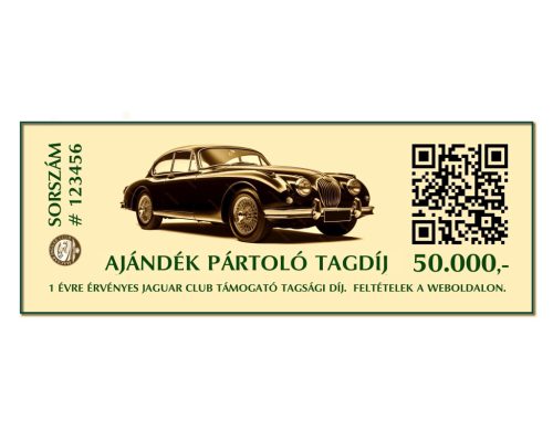Ajándék Pártoló tagdíj 50.000 vállalkozásoknak