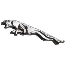   Jaguar kitűző ugró embléma kis méretű, krómozott kitűző - Leaping Jaguar cat lapel pin