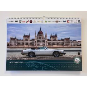 Naptár Jaguar klub 2025 - falinaptár A3