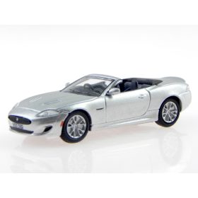   Jaguar XK Rhodium Silver modell ezüst 1:76 makett - Profi kivitelű Oxford Diecast