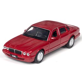 Jaguar XJ6 X300 modell 1:36 piros makett