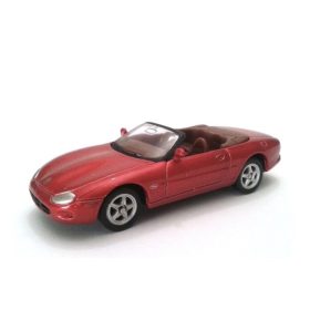   Jaguar XK8 cabrio modell makett bontatlan csomagolásban 1:60 bordó