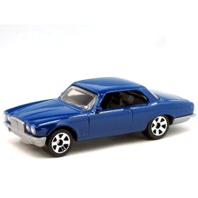   Jaguar XJ C 1:64 Matchbox modell kék - Coupe, azaz ritka kétajtós modell