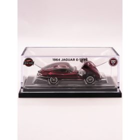   Jaguar E-Type modell - 1:64 HOT WHEELS RLC Red Line Club 1964  Piros, GYŰJTŐI